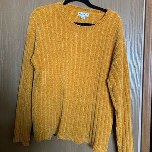 Yellow sweater